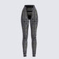 Rikku Black Bandana Mesh Leggings product front