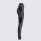 Rikku Black Bandana Mesh Leggings