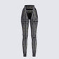 Rikku Black Bandana Mesh Leggings