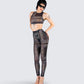 Rikku Black Bandana Mesh Crop Top