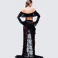Rina Black Lace Set  