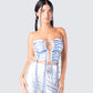 Rory Blue Corset Top