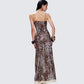 Royan Leopard Print Maxi Dress