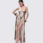 Royan Leopard Print Maxi Dress