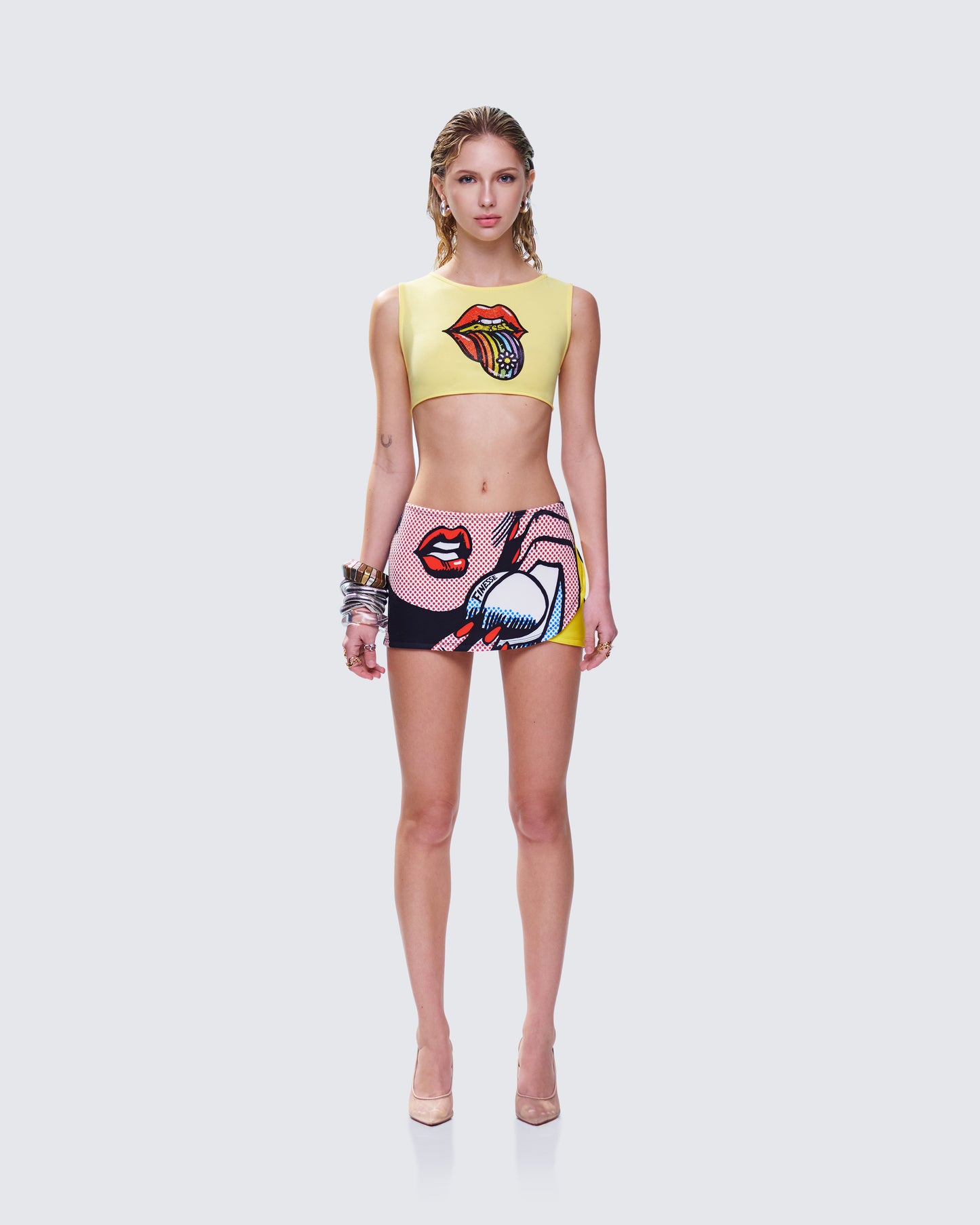 Rubina Graphic Set model front