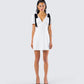 Rupa White Puff Sleeve Mini Dress
model front