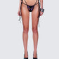Saffy Butterfly Applique Bikini Bottom