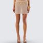 Sakura Gold Chain Shell Belt model front