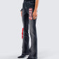 Salem Black Low Rise Denim Pant