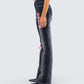 Salem Black Low Rise Denim Pant