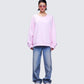 Salima Denim Set model front