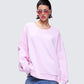 Salima Pink Oversized Sweater