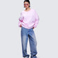 Salima Pink Oversized Sweater