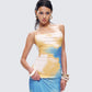 Sari Multi Cowl Neck Maxi Dress