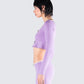 Scout Purple Rib Flyaway Top