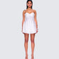 Sejal Silver Corset Mini Dress