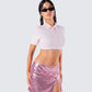 Seraphina Pink Collared Shirt