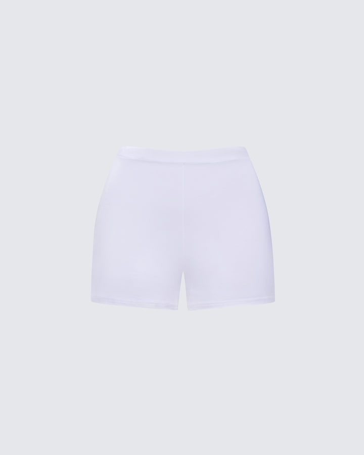 Bella Peekaboo Biker Shorts