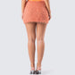 Sierra Orange Fuzzy Skirt