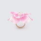 Signe Pink Sculpted Flower Ring