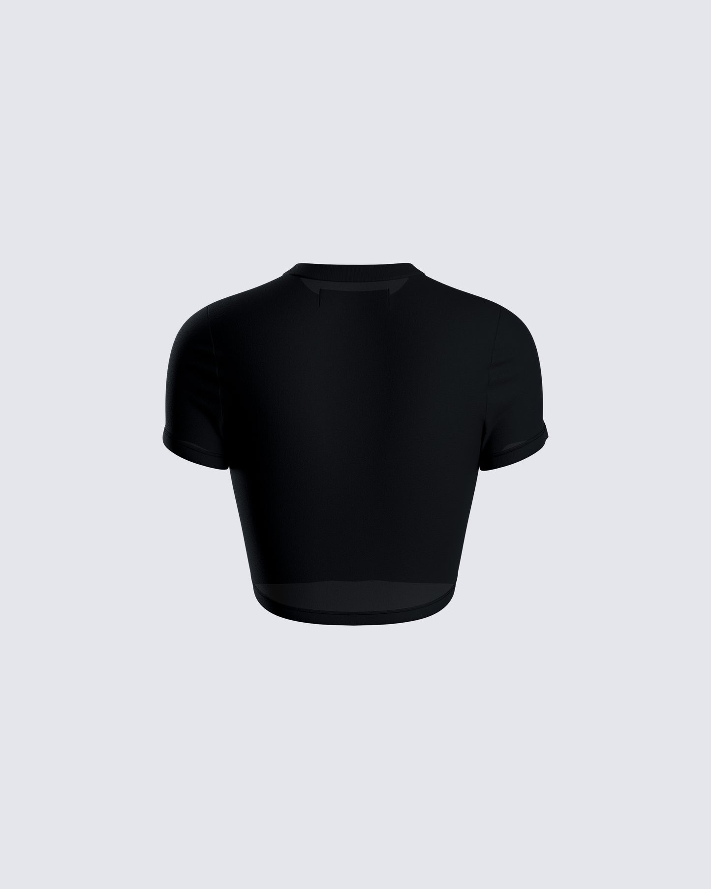 Gwendolyn Black Jersey Graphic Top