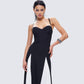 Skylah Black and White Gown