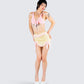 Sofia Pastel Ruffle Mini Skirt