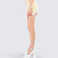 Sofia Pastel Ruffle Mini Skirt