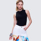 Sonny Black Rib Tank Top