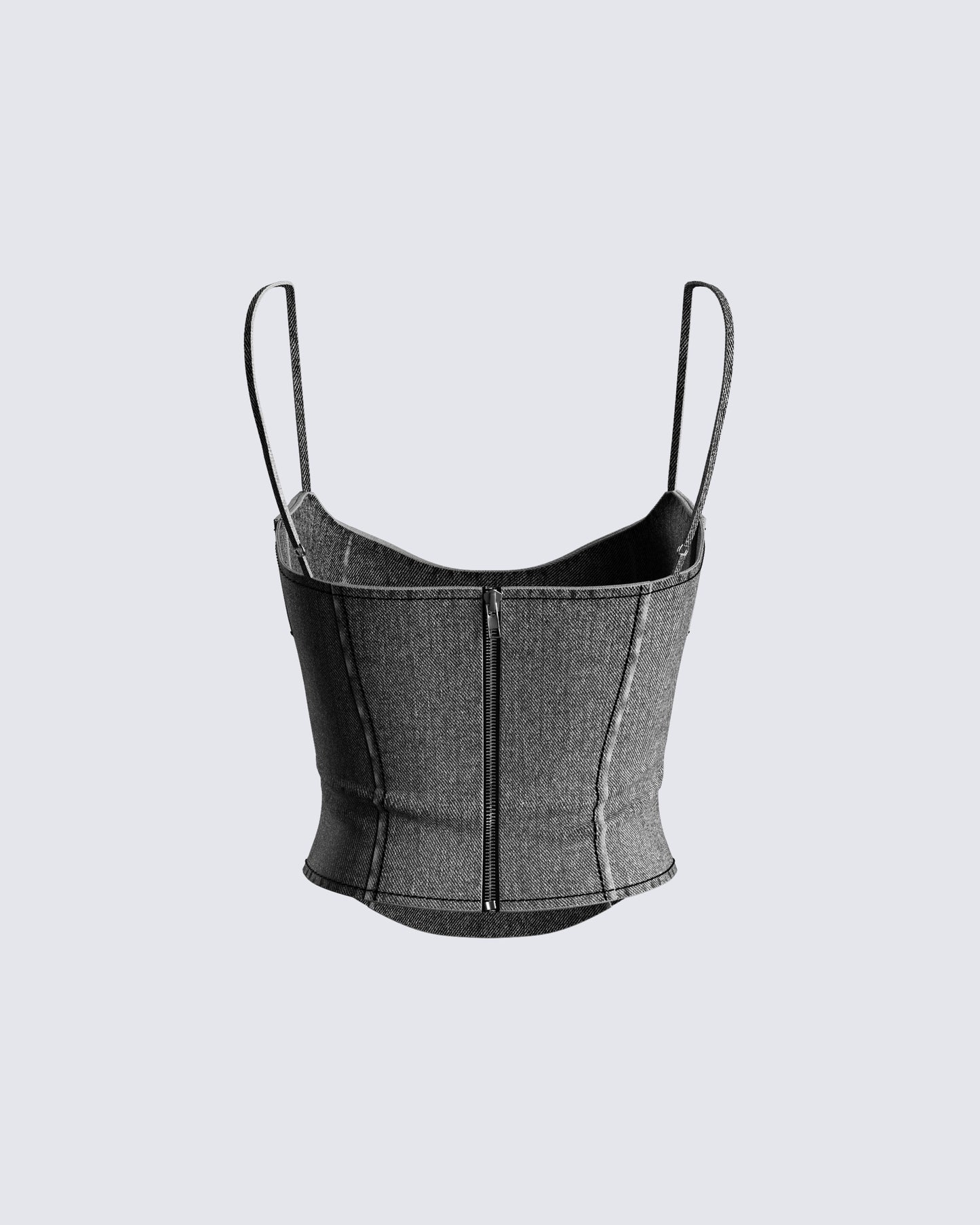 Stacey Grey Denim Cami Top