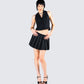 Supriya Black Cropped Vest