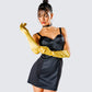 Maria Black Satin Bustier Dress