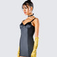 Surya Yellow Satin Gloves