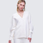 Sylvana Cream Knit Button Down Cardigan