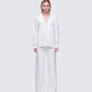 Sylvana Cream Knit Set model front
