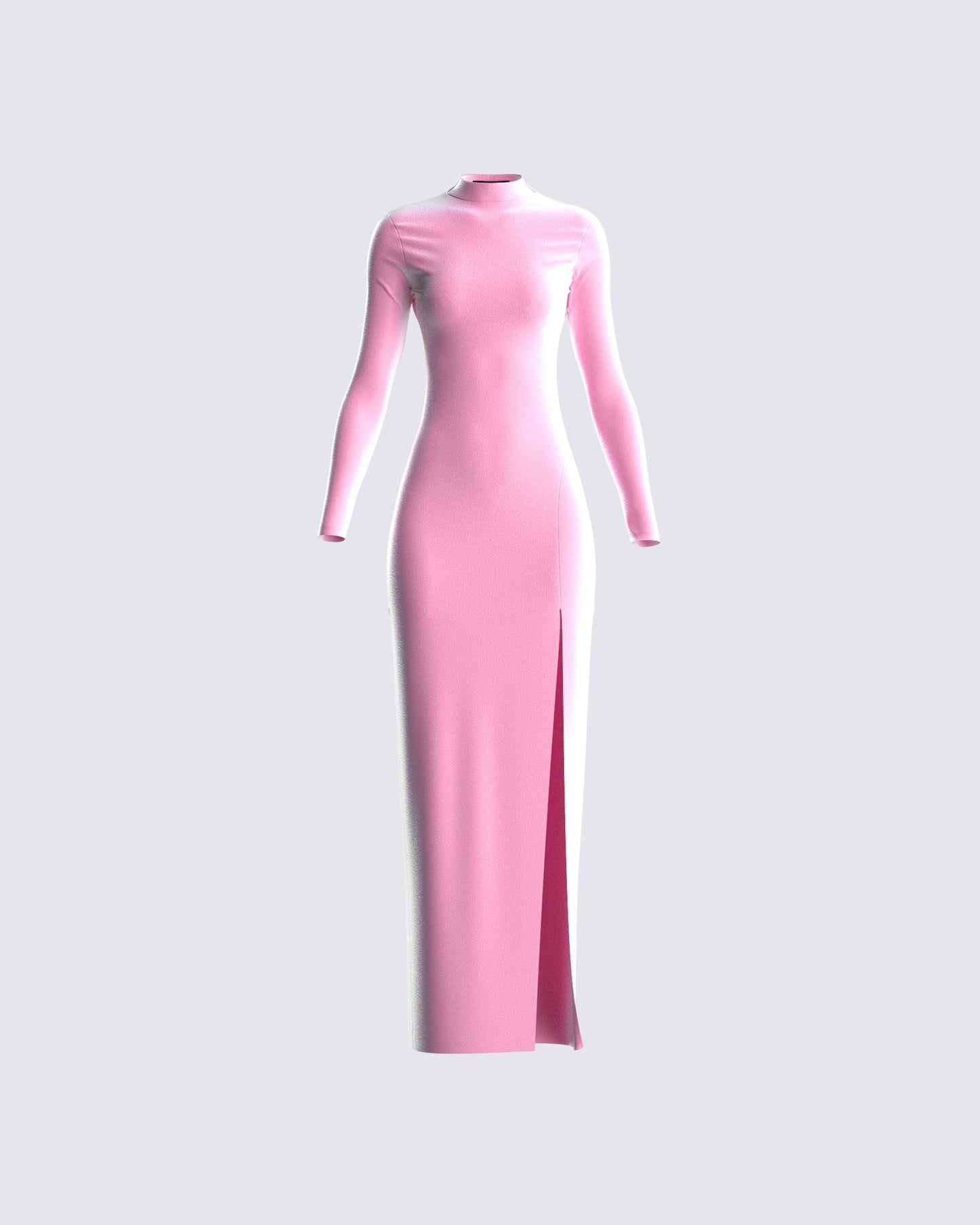 Eira Pink Backless Midi Dress product front