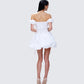 Tabitha White Corset Mini Dress