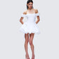 Tabitha White Corset Mini Dress