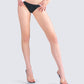 Taika Black Shirred Bikini Bottom