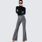 Tana Black Mockneck Top