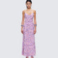 Tavianna Multi Floral Embellished Gown model front