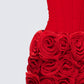 Tayah Red Rosette Set