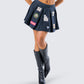 Teagan Patch Mini Skirt