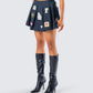 Teagan Patch Mini Skirt