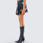 Teagan Patch Mini Skirt