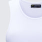 Thea White Jersey Tank