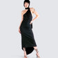 Toni Black One Shoulder Dress