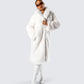 Trista Ivory Faux Fur Coat