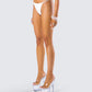 Twyla White Cheeky Bikini Bottom