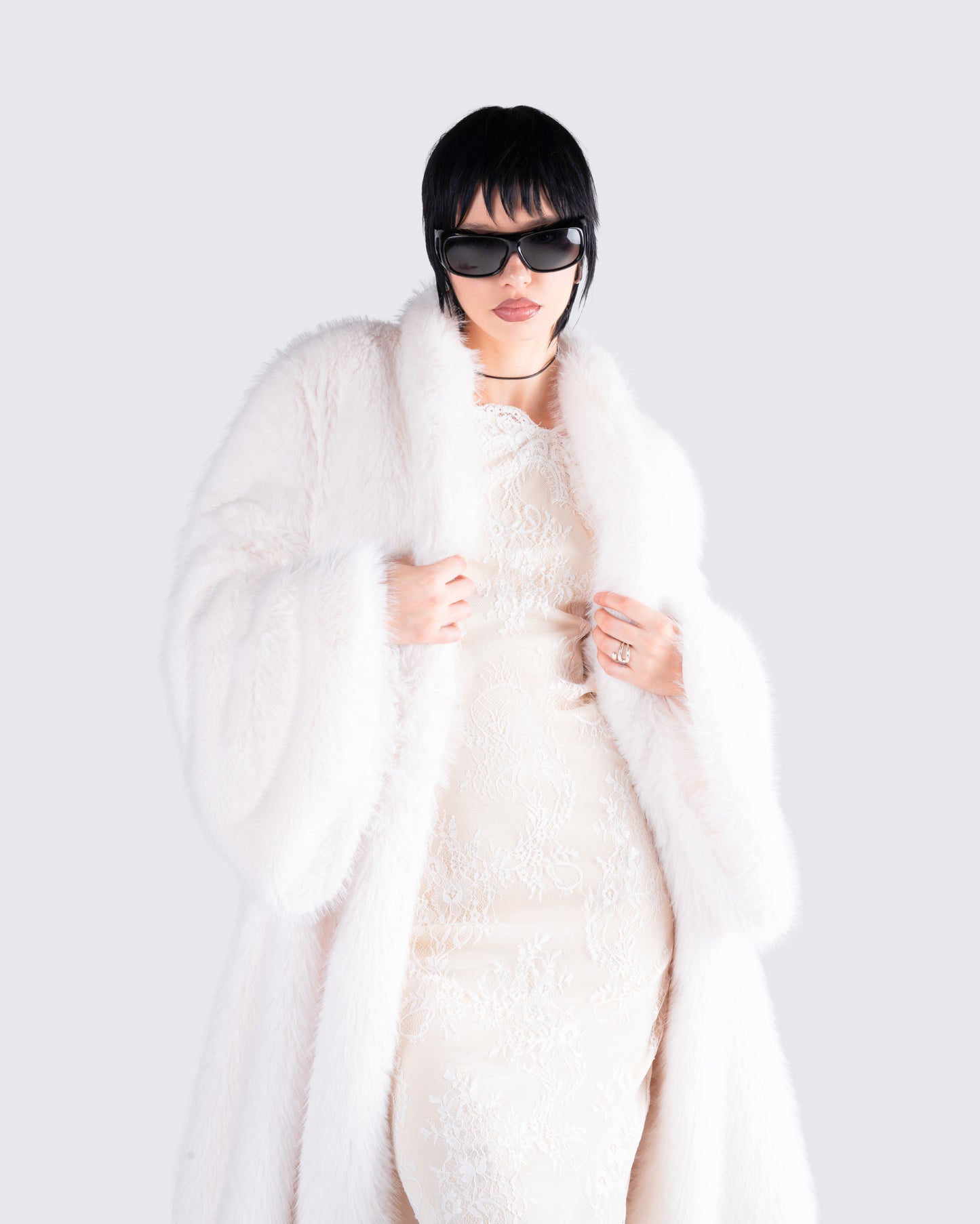 Tyra Faux Fur Set